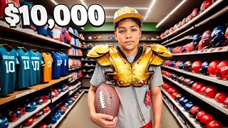 BUYING TACKLE FOOTBALL GEAR 🏈 [upl. by Goodden]