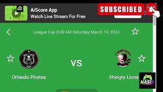 Pirates Vs Hungry Lions Match Scores [upl. by Jayme]