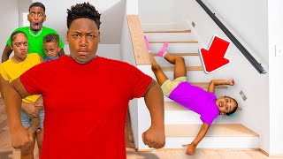 BIG TORY PUSHED LONDYN DOWN THE STAIRS…💔 [upl. by Orren]