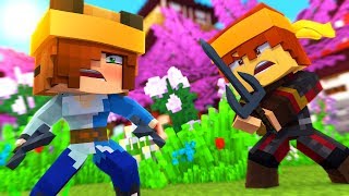 Minecraft Daycare  SAMURAI BATTLE  Minecraft Roleplay [upl. by Zetram825]