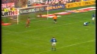 4 Spieltag  19971998  1 FC Kaiserslautern  FC Schalke 04 30 [upl. by Ferri]