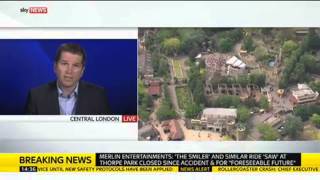 Full Interview With Alton Towers Boss After Rollercoaster Crash [upl. by Llij]