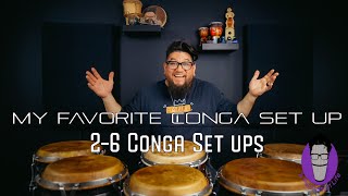 How to Set up 26 Conga Drums [upl. by Cairistiona]