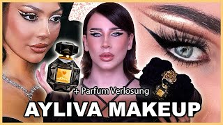 Ayliva DROGERIE MAKEUP TUTORIAL 🖤  PARFUM Schwarzes Herz [upl. by Navinod77]