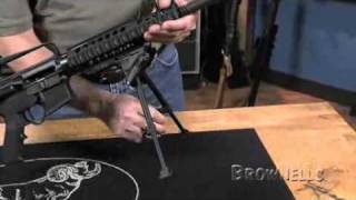 Brownells  AR15M16 Bobro Generation II CTM Bipod [upl. by Drabeck]