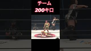 圧倒的パワー チーム200キロ 女子プロレス [upl. by Siramed]