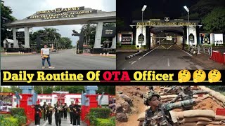 Daily Routine Of OTA Officer 🤔 ll OTA Channai ll Officer Training Academy ll [upl. by Ilac783]