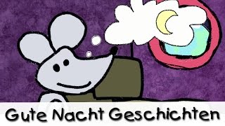 😴 Gute Nacht Geschichte Die Maus im Mond  Geschichten für Kinder [upl. by Arataj]