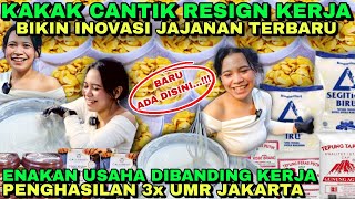 KAKAK CANTIK BIKIN INOVASI JAJANAN TERBARU ‼️PENGHASILAN 3 KALI UMR JAKARTA ‼️JAJANAN VIRAL 2024‼️ [upl. by Deyas]