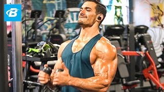 Superset Arm Workout for Mass  Brian DeCosta [upl. by Auberbach]