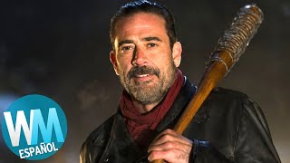 ¡Top 10 Momentos de NEGAN en THE WALKING DEAD [upl. by Assenad]