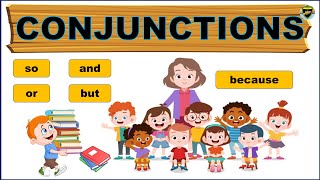 Conjunctions  Conjunctions for kids  What are conjunctions  Conjunctions in English Grammar [upl. by Eenobe]