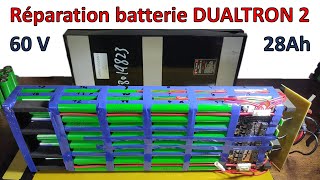 Réparer une batterie de trottinette DUALTRON 2  LG 60V 28Ah [upl. by Asreht855]