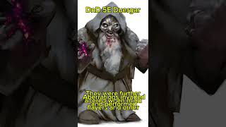 DnD 5E Race Duergar dungeonsanddragons dnd5e dnd dwarves dndrace dndshorts [upl. by Atilrac]