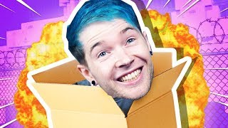 Dan Plays with Cardboard Boxes AND EXPLOSIONS [upl. by Hares]