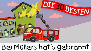 🏞️ Bei Müllers hats gebrannt  Kinderlieder zum Mitsingen und Bewegen [upl. by Chadd404]