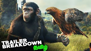 Kingdom of the Planet of the Apes Tamil Trailer Breakdown தமிழ் [upl. by Norven191]