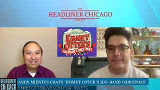 Andy Mientus interview on Emmet Otters JugBand Christmas amp favorite Spring Awakeing tour memories [upl. by Aloiv]