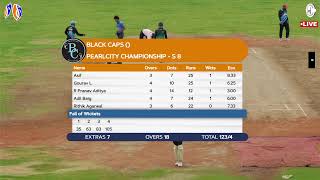 PEARCITY CHAMOINSHIPS8  BLACK CAPS vs GUTS N GLORY CRICKET CLUB [upl. by Erick]