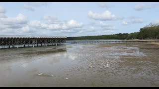 Wanderung um den Arendsee bei extremem Niedrigwasser  19092019 [upl. by Releehw]