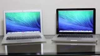 MACBOOK AIR 2013 VS MACBOOK PRO 2012 [upl. by Satsok998]