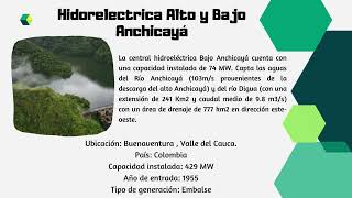 CENTRALES HIDROELECTRICAS EN COLOMBIA [upl. by Dublin]