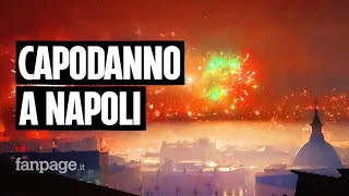 Capodanno a Napoli lo spettacolo dei fuochi dartificio [upl. by Redna405]