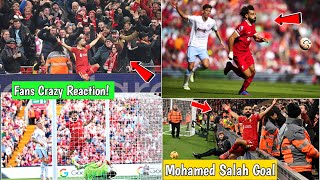 quotLiverpool Fans Reactions Erupt as Salah Scores King of Anfield Strikes Againquot [upl. by Otanod]