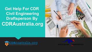 Get Help For CDR Civil Engineering Draftsperson Australia By CDRAustraliaorg [upl. by Aniweta]