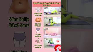 Reduce belly fat loss exercise at homefitfatlossyougashorts [upl. by Anitsirt254]