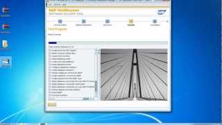 Install SAP Netweaver 702 SAP Tutorial Part 1 [upl. by Zzaj604]