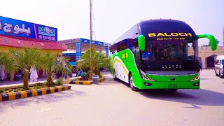 Baloch Transport Yutong Nova Bus  Layyah to Lahore [upl. by Luebke249]