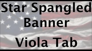 Learn Star Spangled Banner on Viola  How to Play Tutorial [upl. by Risan]