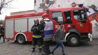 Film instruktażowy przygotowany przez Komendę Miejską Państwowej Straży Pożarnej w Katowicach [upl. by Hsatan]