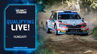 🔴 Qualifying LIVE  ERC VHíd Rally Hungary 2024 [upl. by Aramen679]