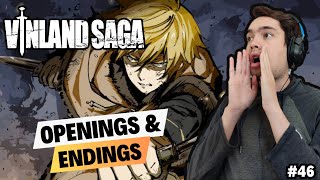 MY NEW FAVORITE ANIME Pianist reacts to every VINLAND SAGA Openings amp Endings 14 [upl. by Popper]