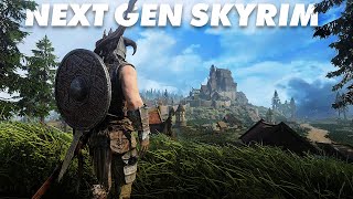 How is This Skyrim INSANE Next Gen Upgrade Mod [upl. by Eterg]