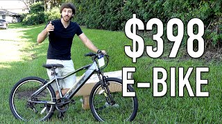 I bought a 398 Walmart electric bike it was a HUGE MISTAKE [upl. by Samuele]