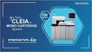 Mispa i121  Fully Automated Chemiluminescence Enzyme Immunoassay Analyzer  120 Testshr [upl. by Naenej]