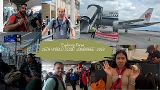 JOURNEY FROM NEPAL TO KOREA  EXPLORING THE 25th WORLD SCOUT JAMBOREE 2023 PATR1 [upl. by Any]