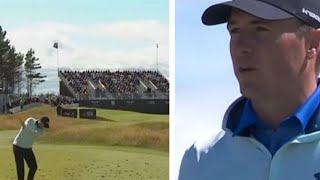 Jordan Spieth began to rage at caddie in awkward Scottish Open moment before being humbled [upl. by Boland134]