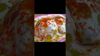 Yogurt Chaat Dahi Bhallytrending healthyfood food recipe shortvideo shorts love chaat [upl. by Mcclelland]