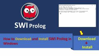 how to download and install swi prolog in windows [upl. by Ardnasal]