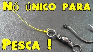 Dica Nó único para pesca PESCAS amp DICAS [upl. by Ddarb]