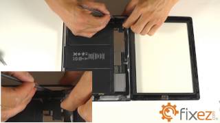 iPad 4 Screen Repair amp Disassemble [upl. by Rubinstein]