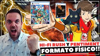 NOTICIÓN HIFI RUSH y PENTIMENT tendrán FORMATO FÍSICO 😱 [upl. by Eniksre]