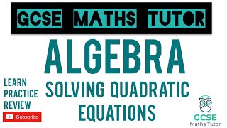 Solving Quadratic Equations by Factorising NonCalculator  Higher amp Foundation  GCSE Maths Tutor [upl. by Oicneconi372]