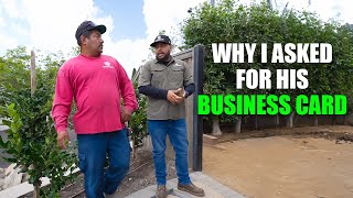 Why I Asked For His Business Cards Secrets To Grow Any Business [upl. by Astrix]