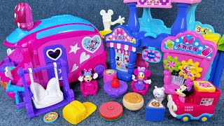 12 Minutes Satisfying with Unboxing Minnie Mouse Camping RV，Disney Toys Collection Review  ASMR [upl. by Hickie]