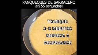 PANQUEQUES CREPS VEGANOS DE SARRACENO  Sin Leche Azúcar Gluten 😍 Receta Macrobiótica [upl. by Nodrog]